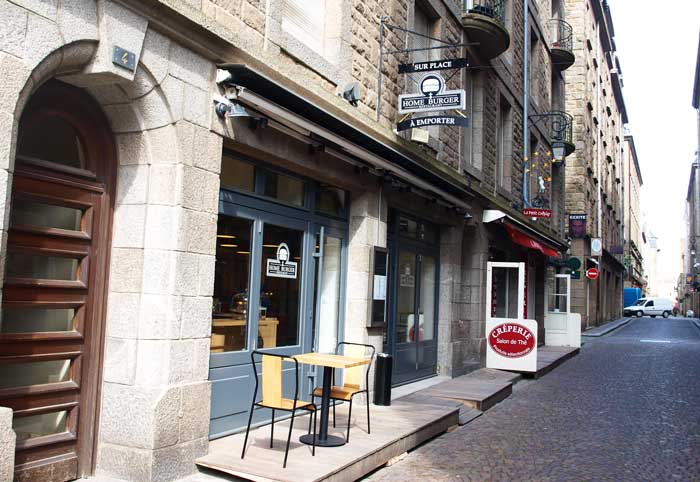 vitrine restaurant home burger